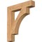 Ekena Millwork Westlake Block Smooth Bracket, Western Red Cedar, 5 1/2"W x 32"D x 36"H BKT06X32X36WTL05SWR - alternate 1